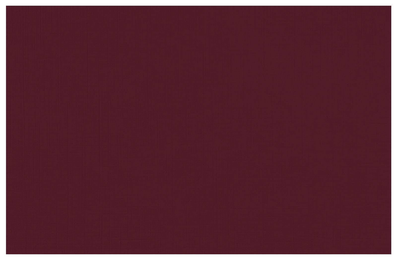 LUXPaper A9 Flat Cards | 5 1/2" x 8 1/2" | Burgundy Linen | 100lb. Cover | 50 Qty