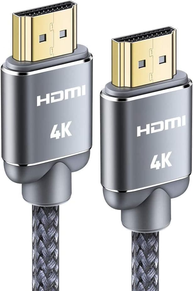Snowkids HDMI Cable 1feet(0.3meter), 4K@60Hz eARC 3D Short HDMI Lead 2.0