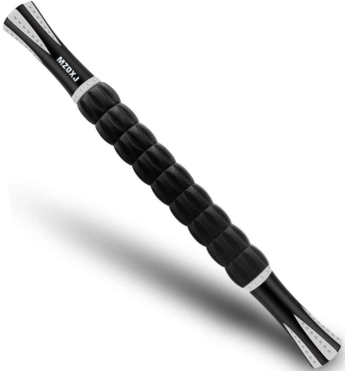 Muscle Roller, Massage Roller Stick for Athletes, Help Reducing Muscle Soreness Cramping Tightness Leg Arms Back Calves Muscle Massager(White Black)