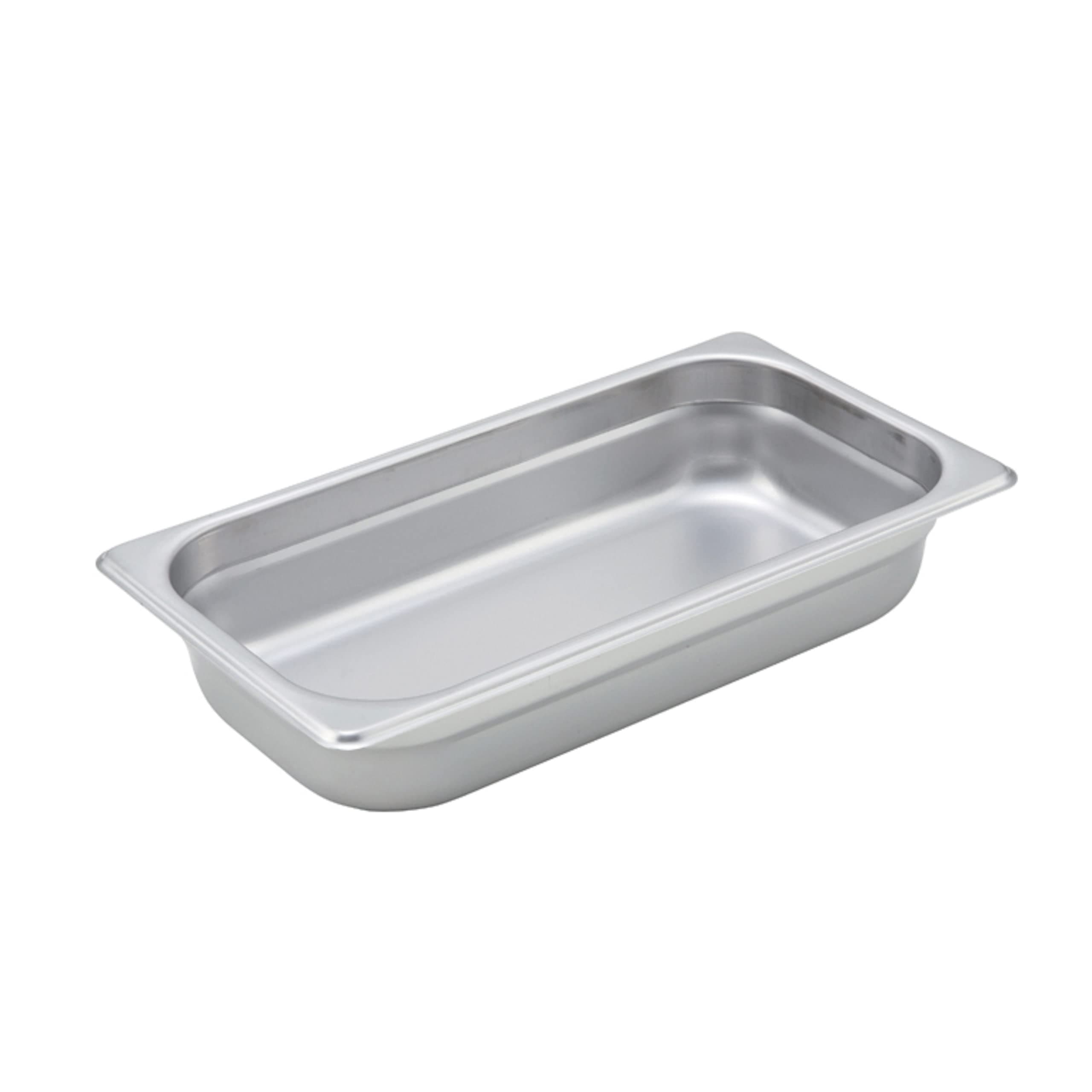 Winco Steam Table Pan, 1/3 Size x 2-1/2 inch deep [SPJM-302]