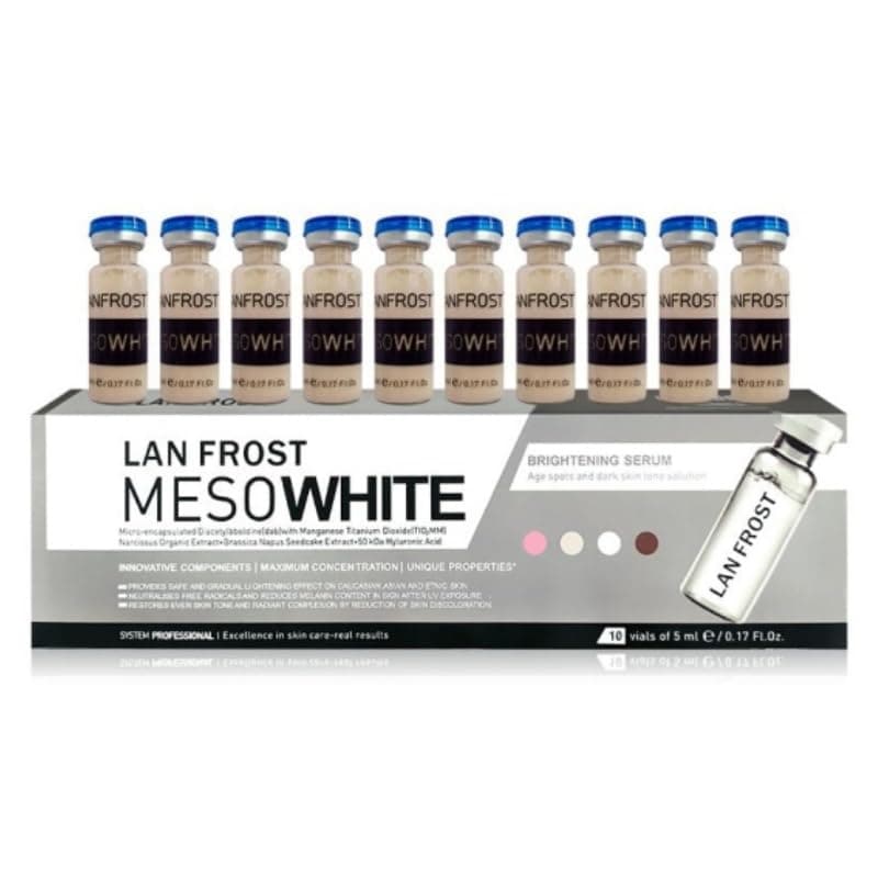 Mesowhite Essence, Mesowhite Serum, Anti-Aging Foundation Ampoules Serum (light)