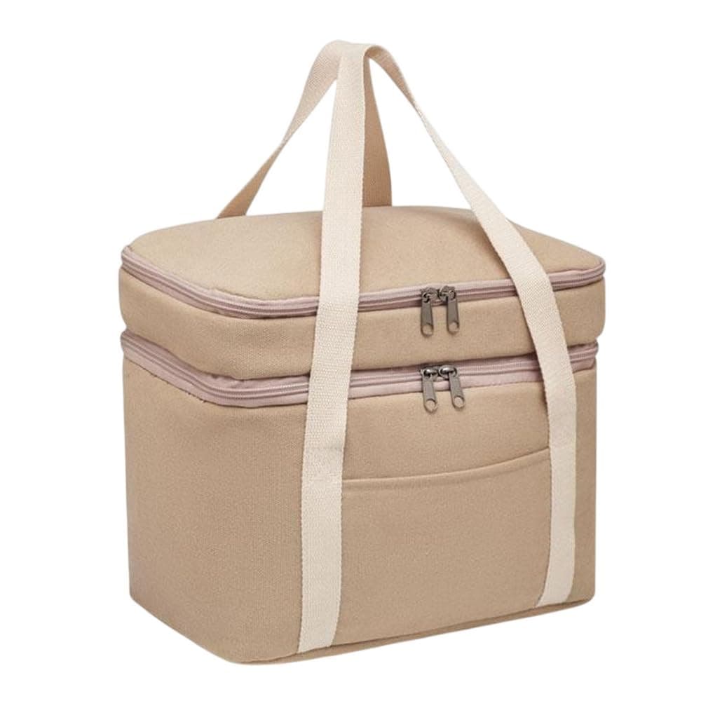 MidOcean Kecil Top Cooler Bag (24.5cm x 30cm x 20cm) (Beige)