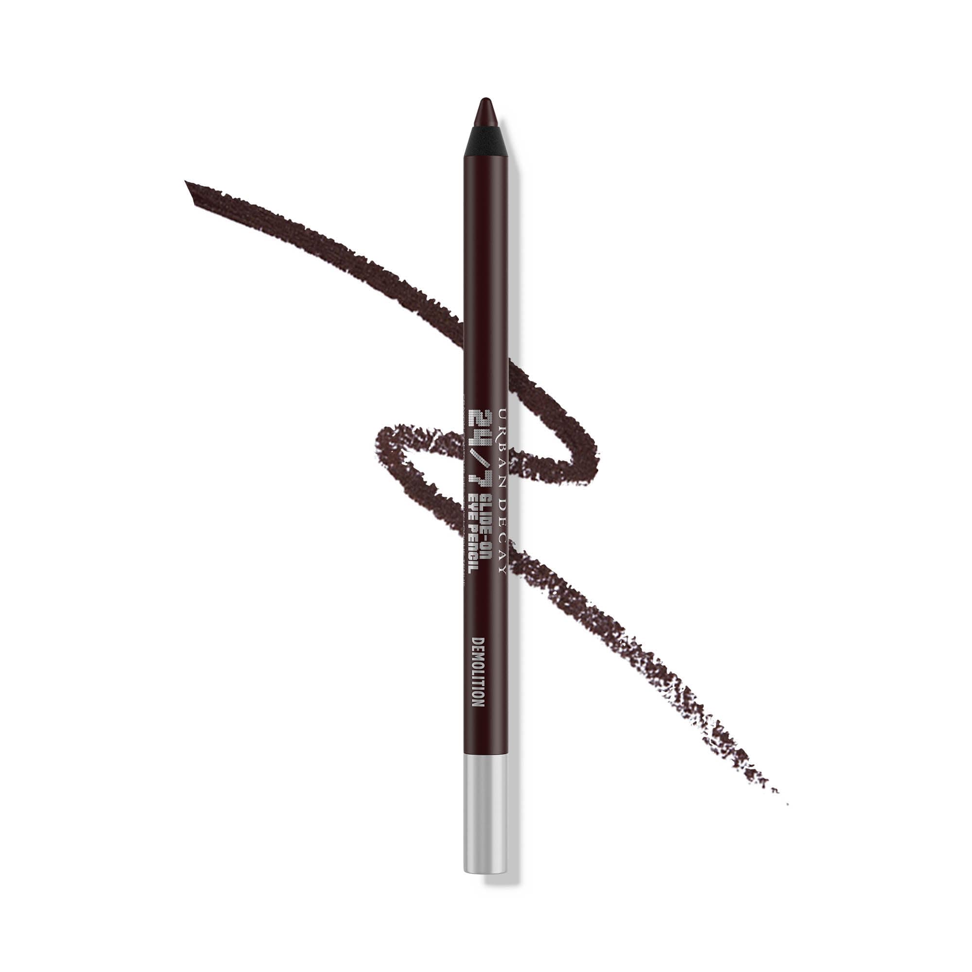 Urban Decay 24/7 Glide-On Waterproof Eyeliner Pencil - Smudge-Proof, Transfer-Proof, Up to 16HR Wear, Smooth No-Tug Formula, Hydrating Liner With Vitamin E & Jojoba Oil - Demolition