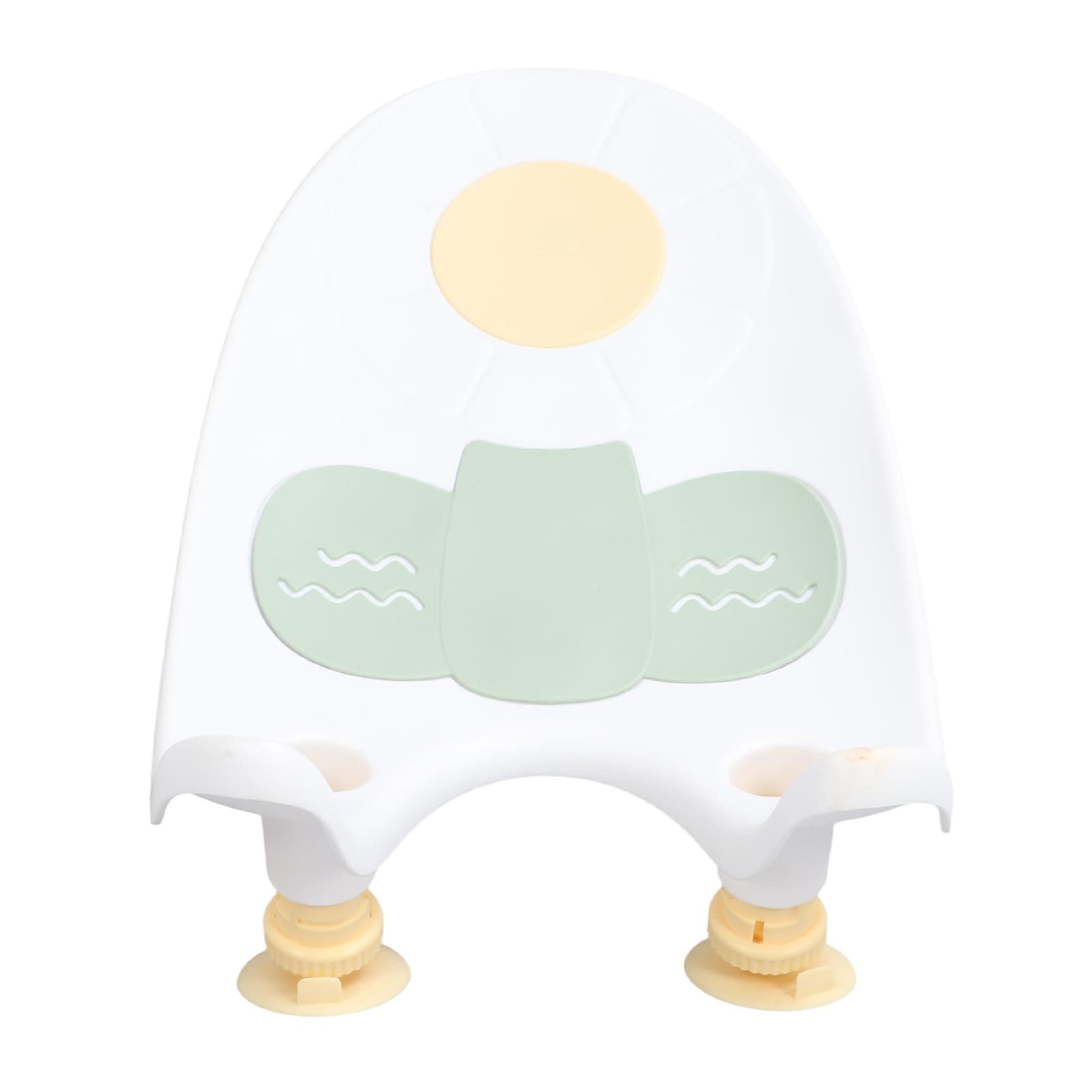 Aatraay Baby Bath Support Detachable, Prevent Slipping Design (White)