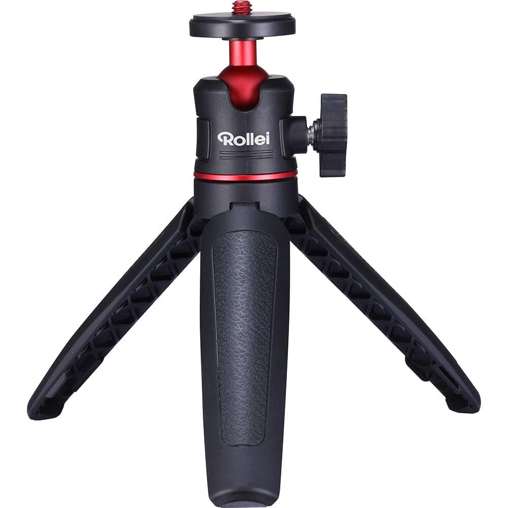 Rollei 22774 Mini Tripod Comfort Desktop Table Tripod with 360° Ball Head for DSLR, DSLM and Compact Cameras