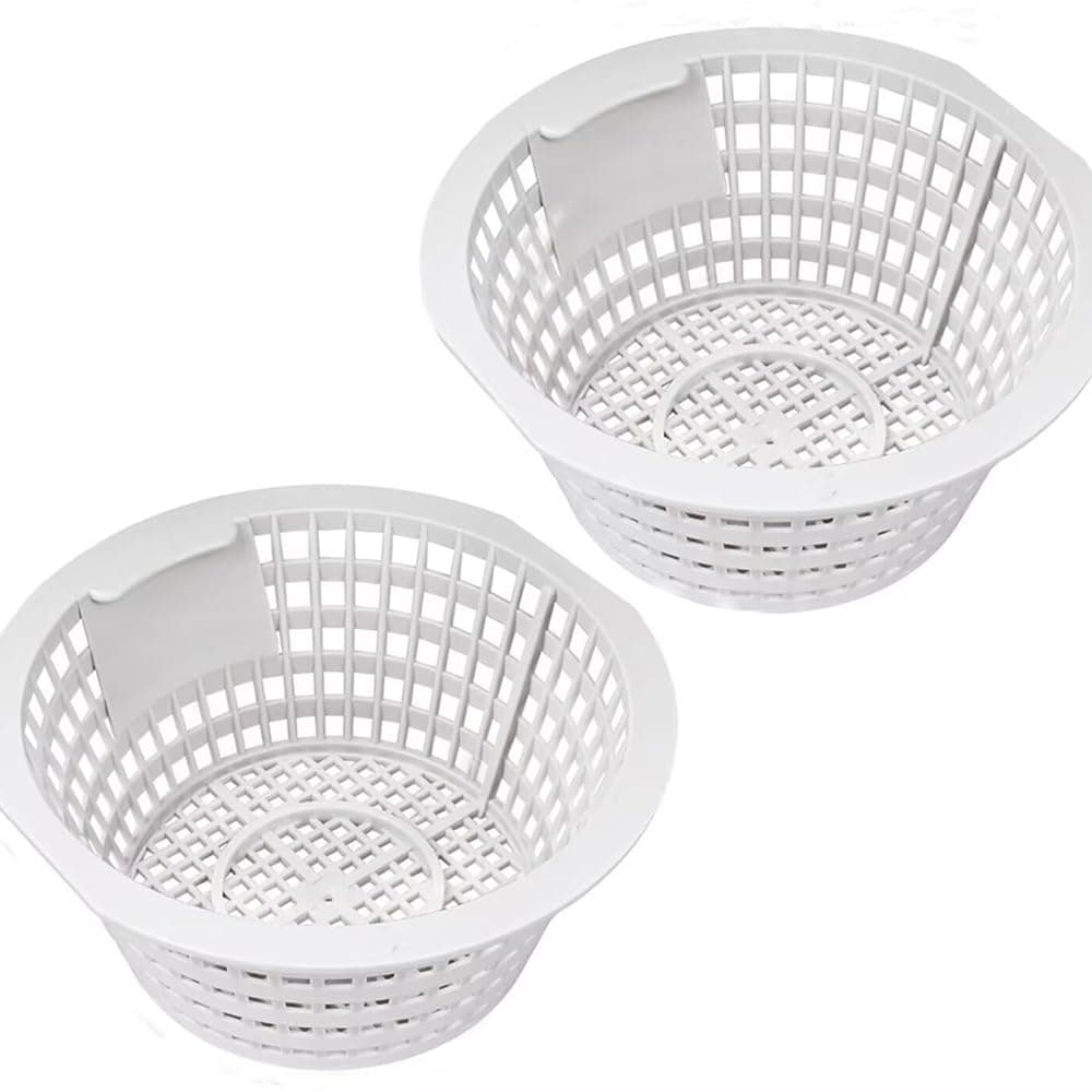 XBwhoz Skimmer Basket for Swimline Hydrotools 8928 Olympic ACM88 Above Ground Pool and in Ground Swimming Pool Replacement Basket (2pcs)