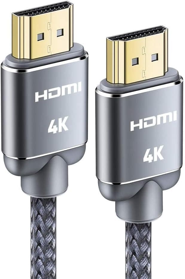 Snowkids HDMI Cable 16.5feet(5meter), 4K@60Hz eARC 3D Long HDMI Lead 2.0