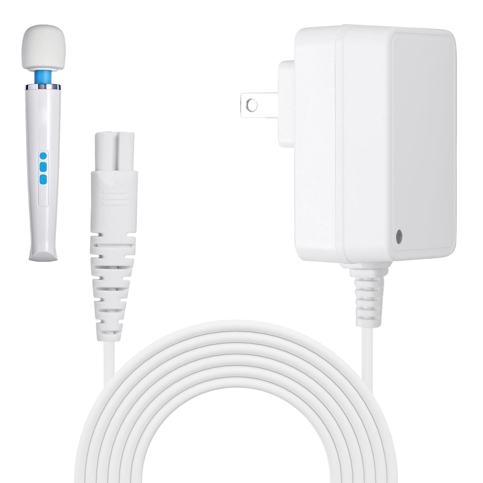 SigeIy HV-270 Charger Replacement Compatible with Hitachi Magic Wand HV-270 Rechargeable Cordless Neck Massager Power Adapter ﻿