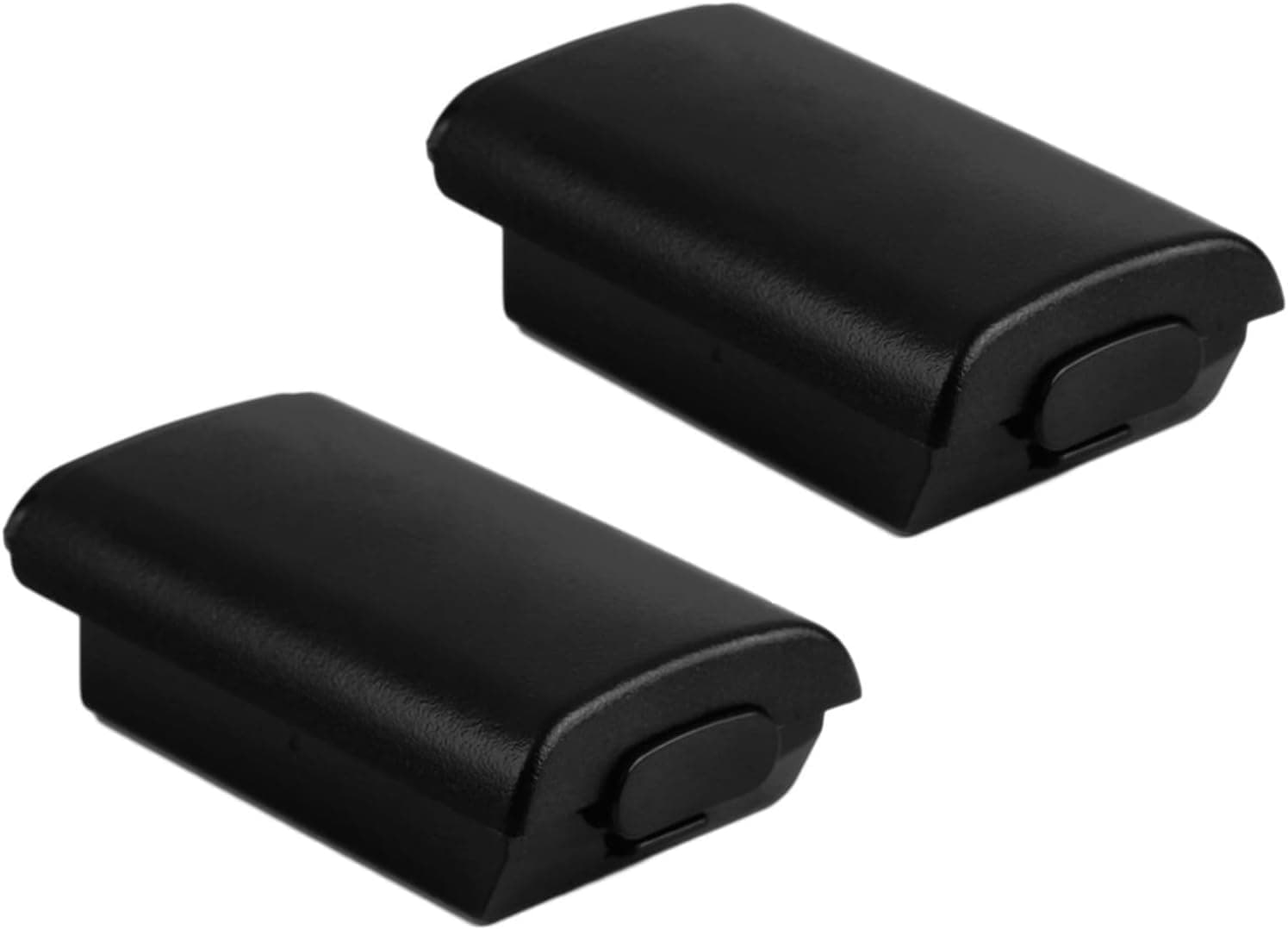 2Pcs Black AA Battery Plastic Hard Back Cover Case Protector for 360 Controller Plastic