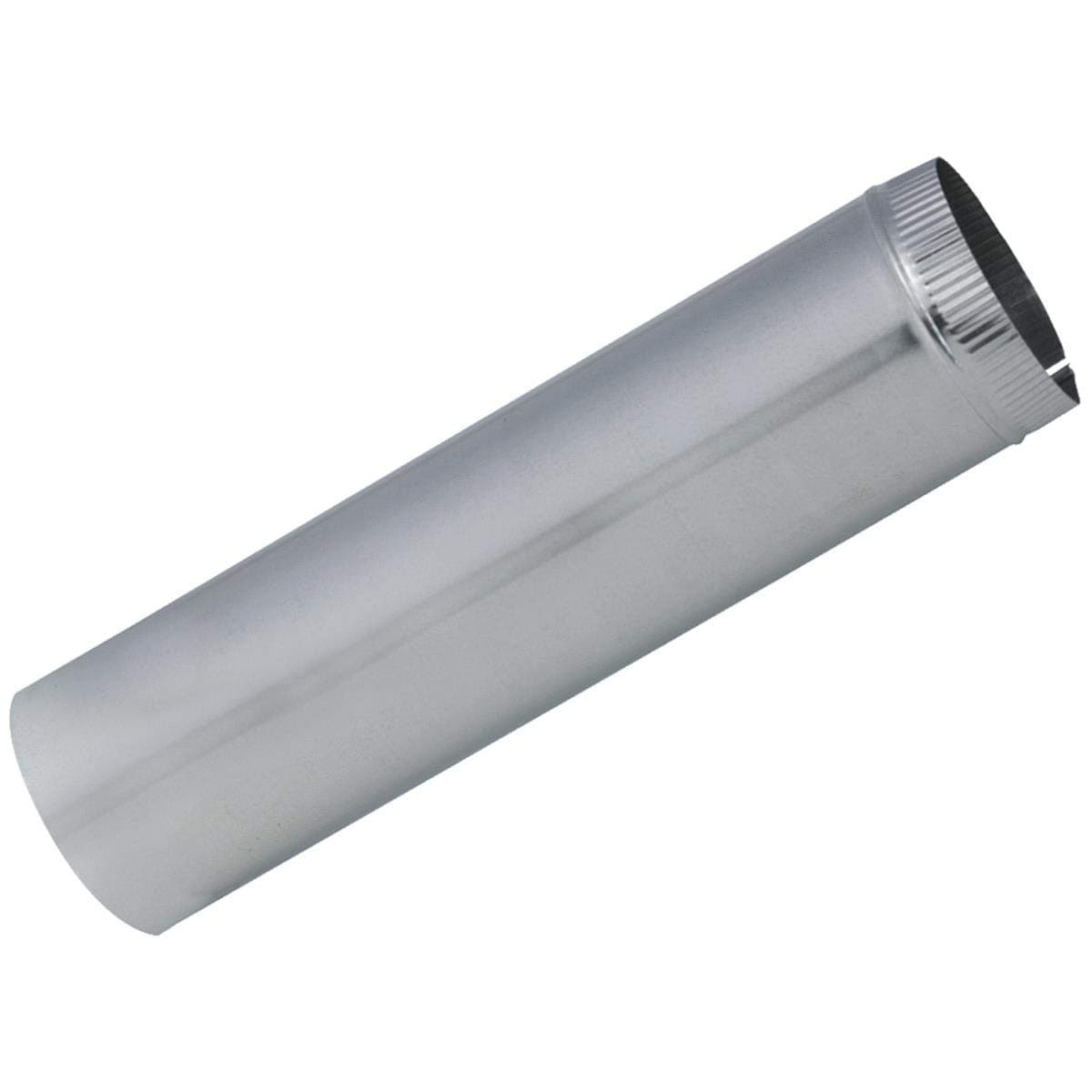 Imperial 30 Ga. 5 in. x 60 in. Galvanized Furnace Pipe - 1 Each