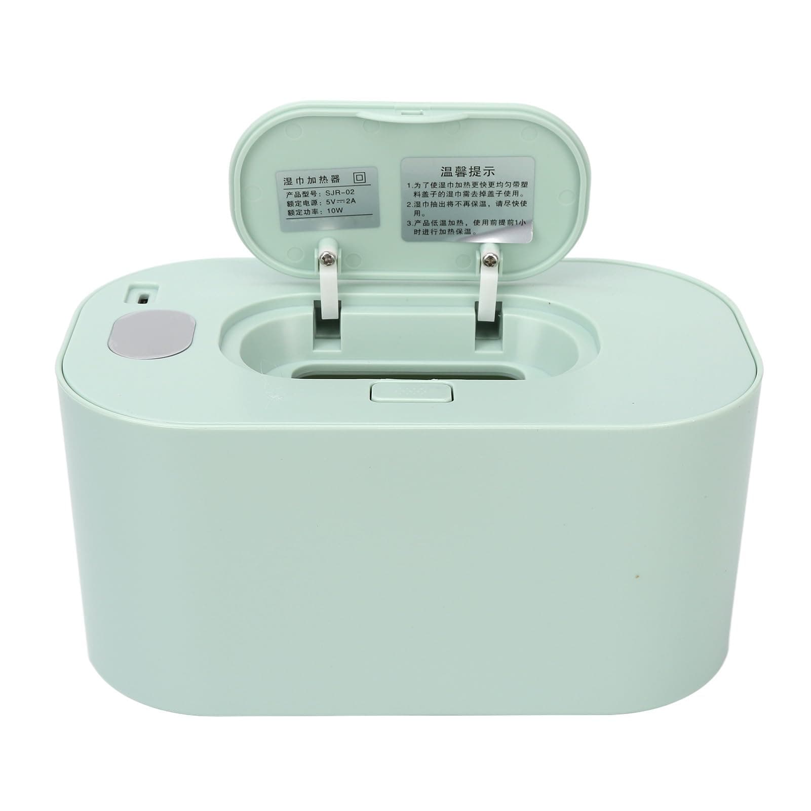 Nurnesy Portable Wet Wipes Warmer - Household Wipes Warmer for Constant Temperature Comfort - Efficient Heating Box Machine (Green)
