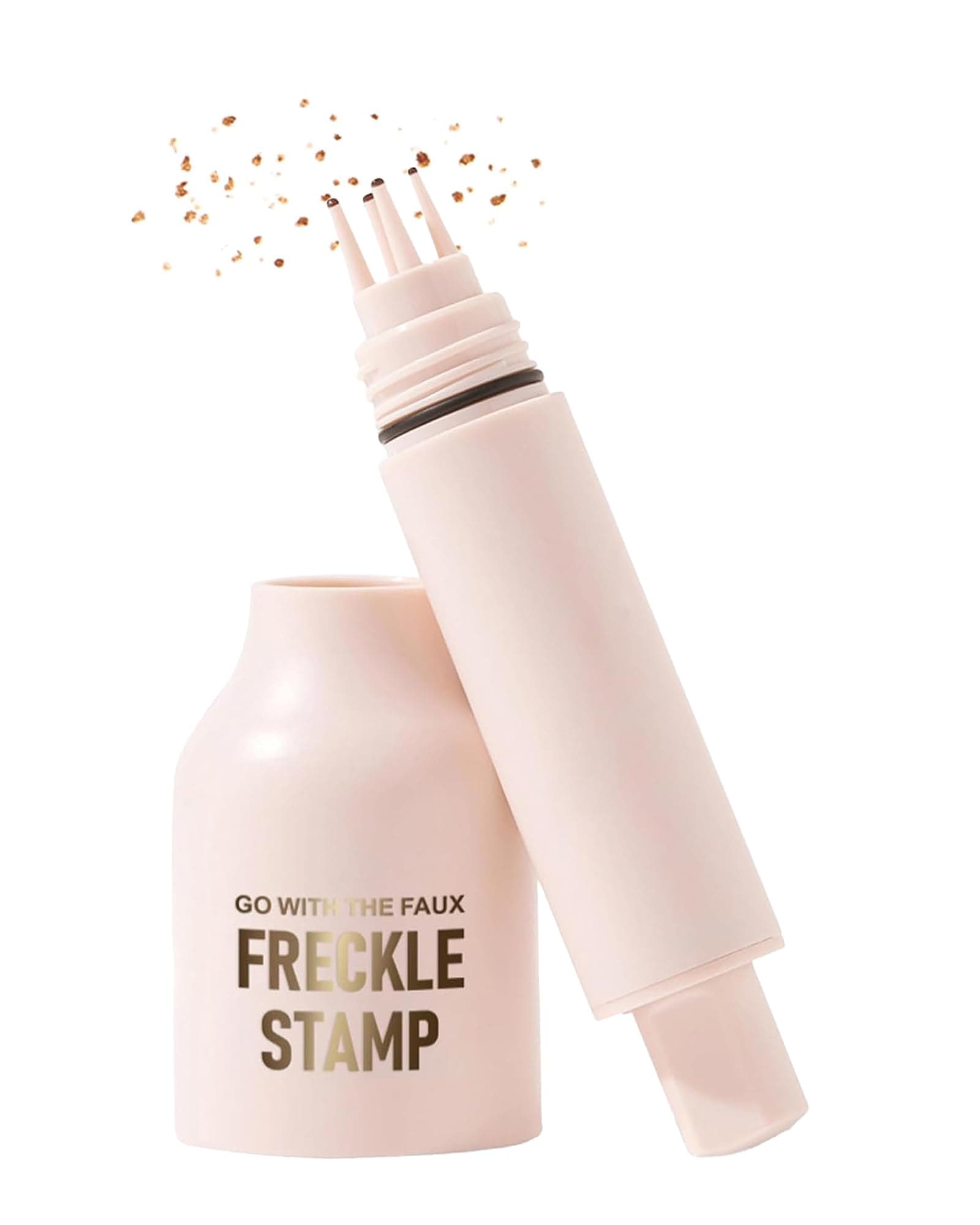 Freckle Stamp Pen Medium,Natural Liquid Faux Freckles Waterproof Makeup Pen