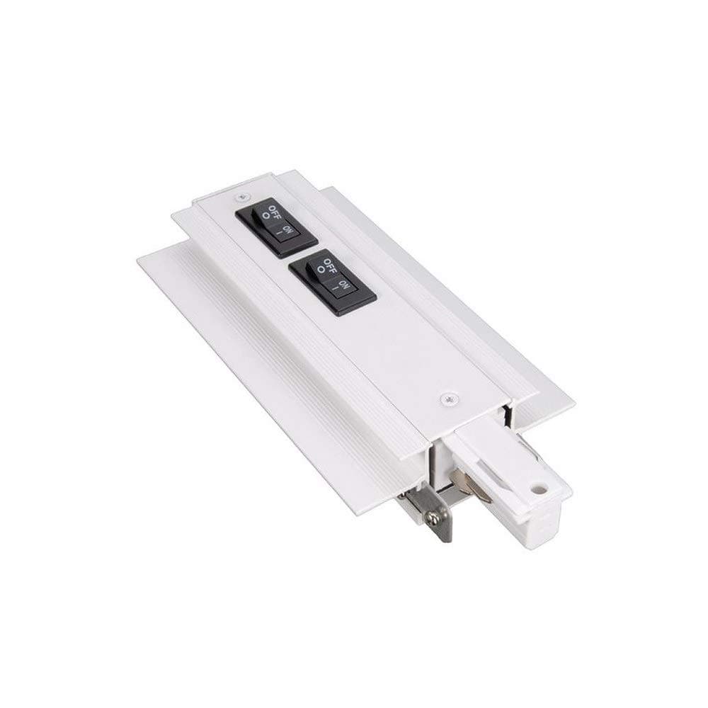 WAC Lighting WHEDL-RTL-2A-BK 277V W Recessed Track Flangeless Live End Left Current Limiter