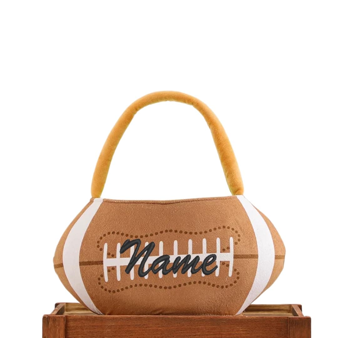 Football Easter Basket - Sport Easter Basket, Custom Easter Basket for Boys for Girls, Personalized Easter Baskets with Name, Easter Basket Gift for Kids