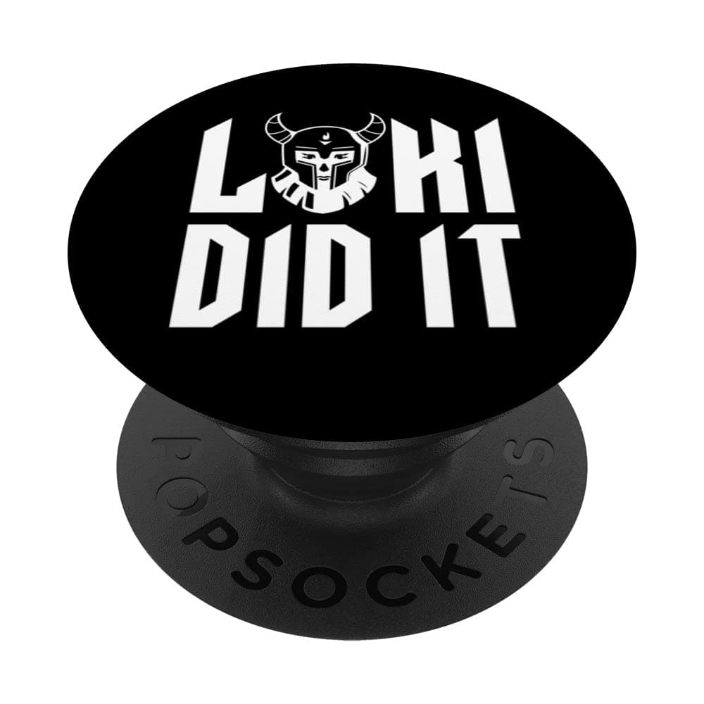 Loki Did It - Funny Vikings PopSockets Swappable PopGrip