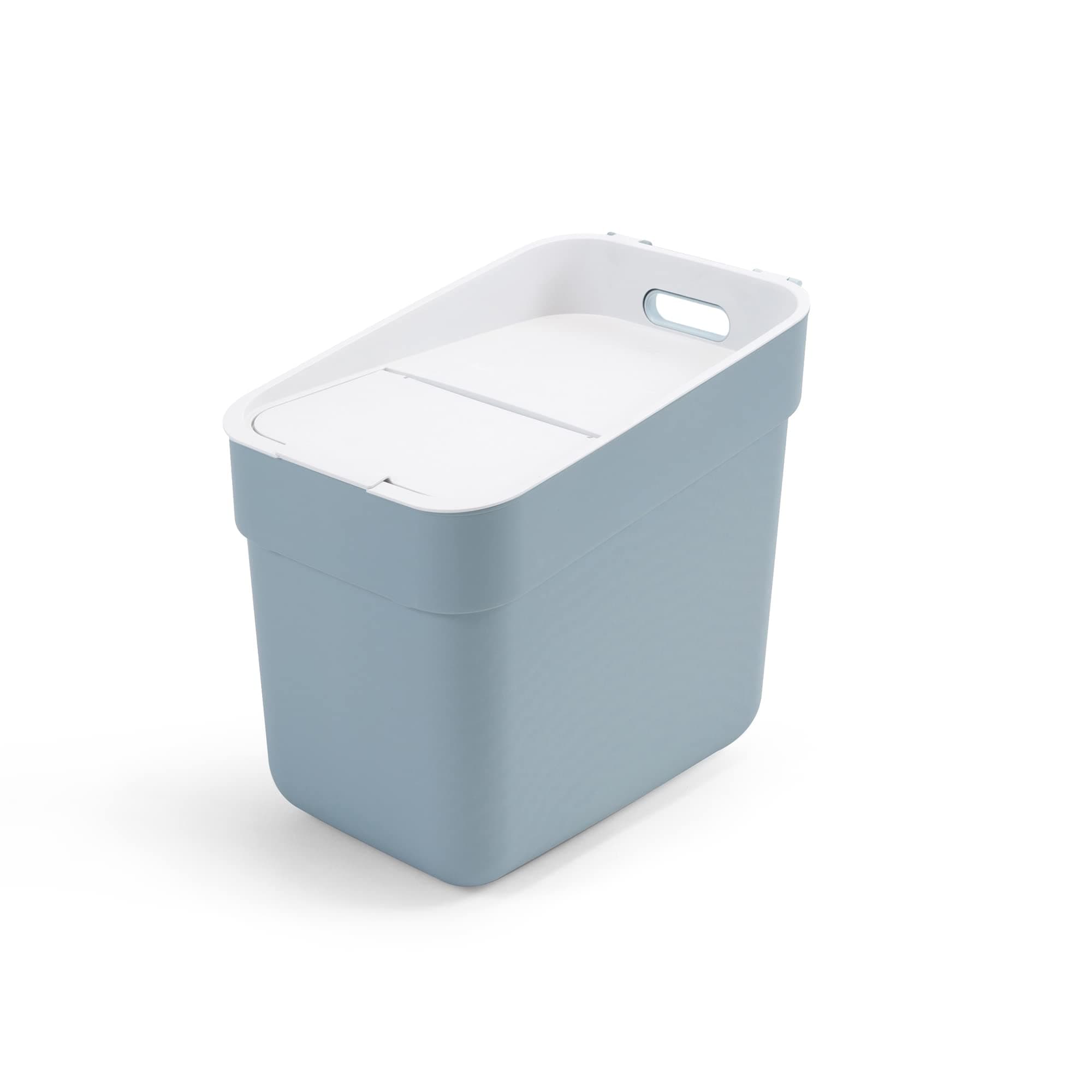 Curver Ready to Collect 20L Recycling Lift Top Bin Smoked Grey