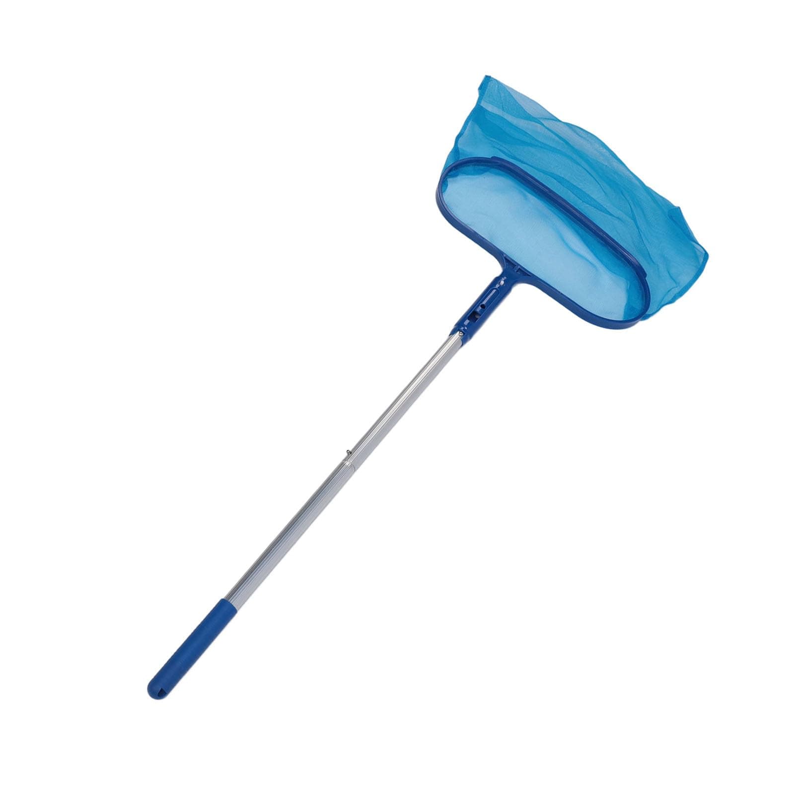 Pool Cleaning Kit, Pool Leaf Skimmer Net, Fine Mesh Detachable 4 Poles Swimming Pool Maintenance Tools Pond Cleaning Net for Hotel Home Use