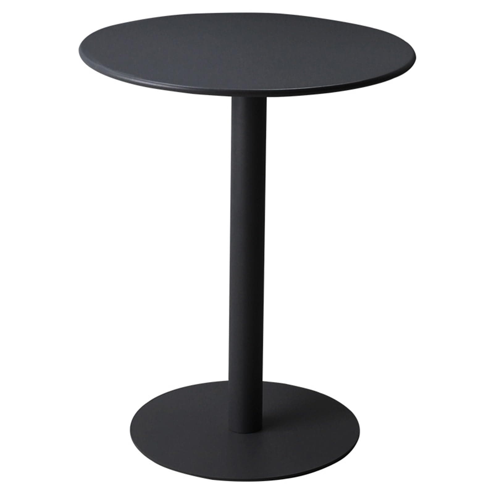 Round Bar Table Pub Table with Metal Base Patio High19.69-28.35in Round Bistro Pub Table Bar Cocktail Table for Dining Room Home Kitchen Patio Bistro 60x60x72cm Black