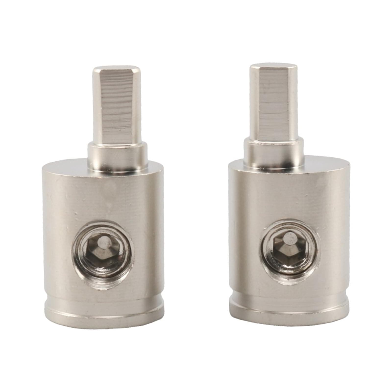 2 Pack 0GA to 4GA Vehicle Stereo Cable Terminals with Enhanced Conductivity for Amplifier Systems Plugs and Play Vehicle Electrical Connector