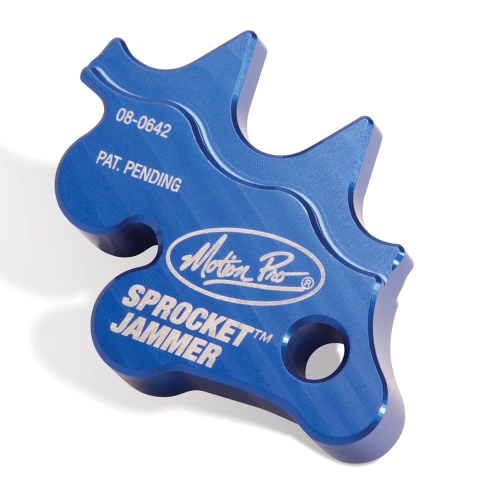 Orange Cycle Parts Motion Pro Sprocket Jammer, Blue