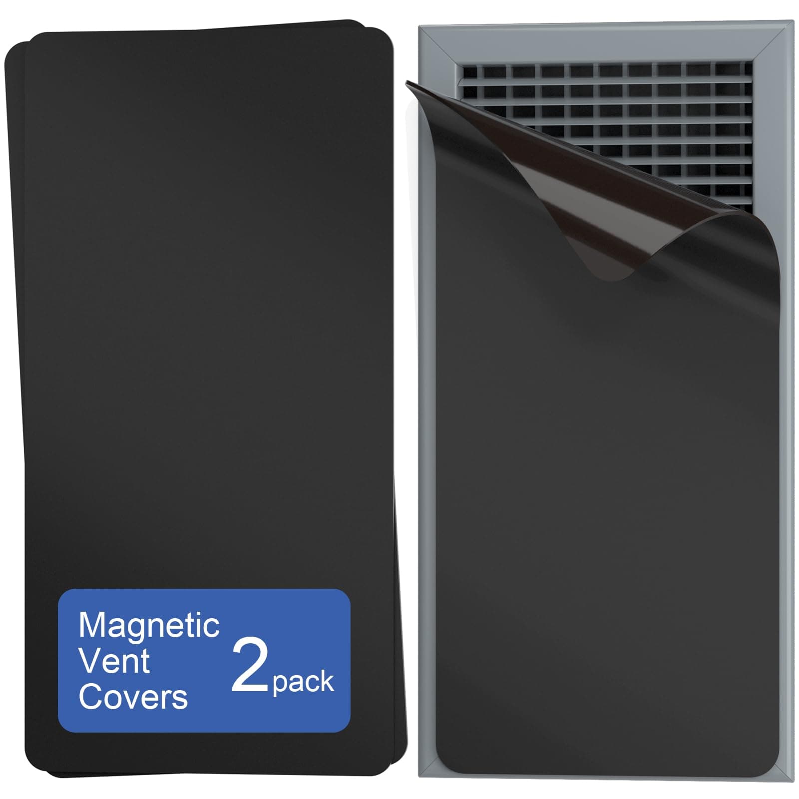 2 Pack Magnetic Vent Covers 5.5"x12" Vent Cover for Home Floor Ceiling