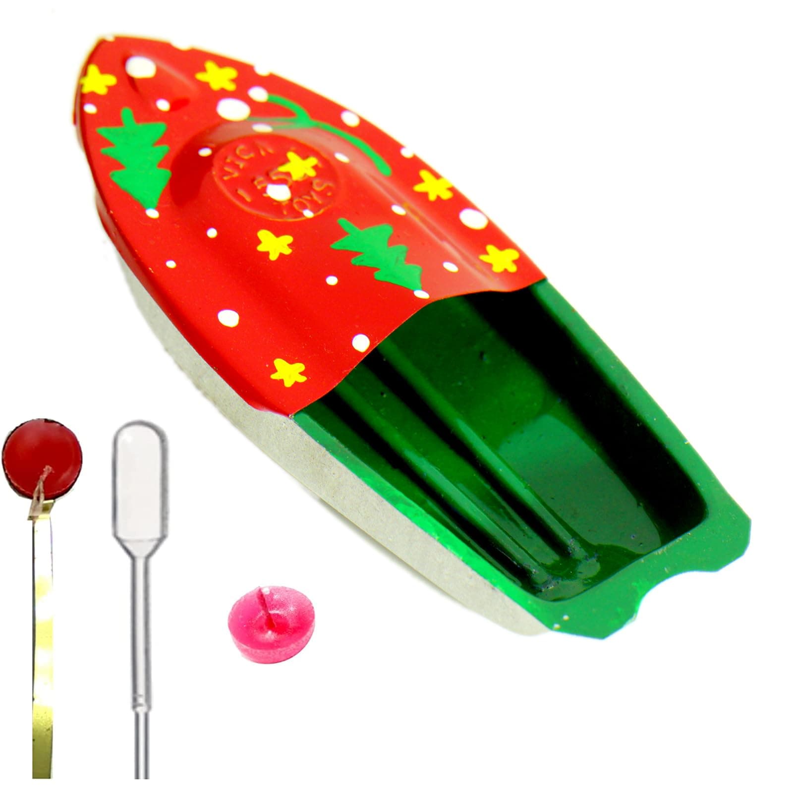 Christmas Pop Pop Boat | Candle Powered Steam Boiler Education Science Kit