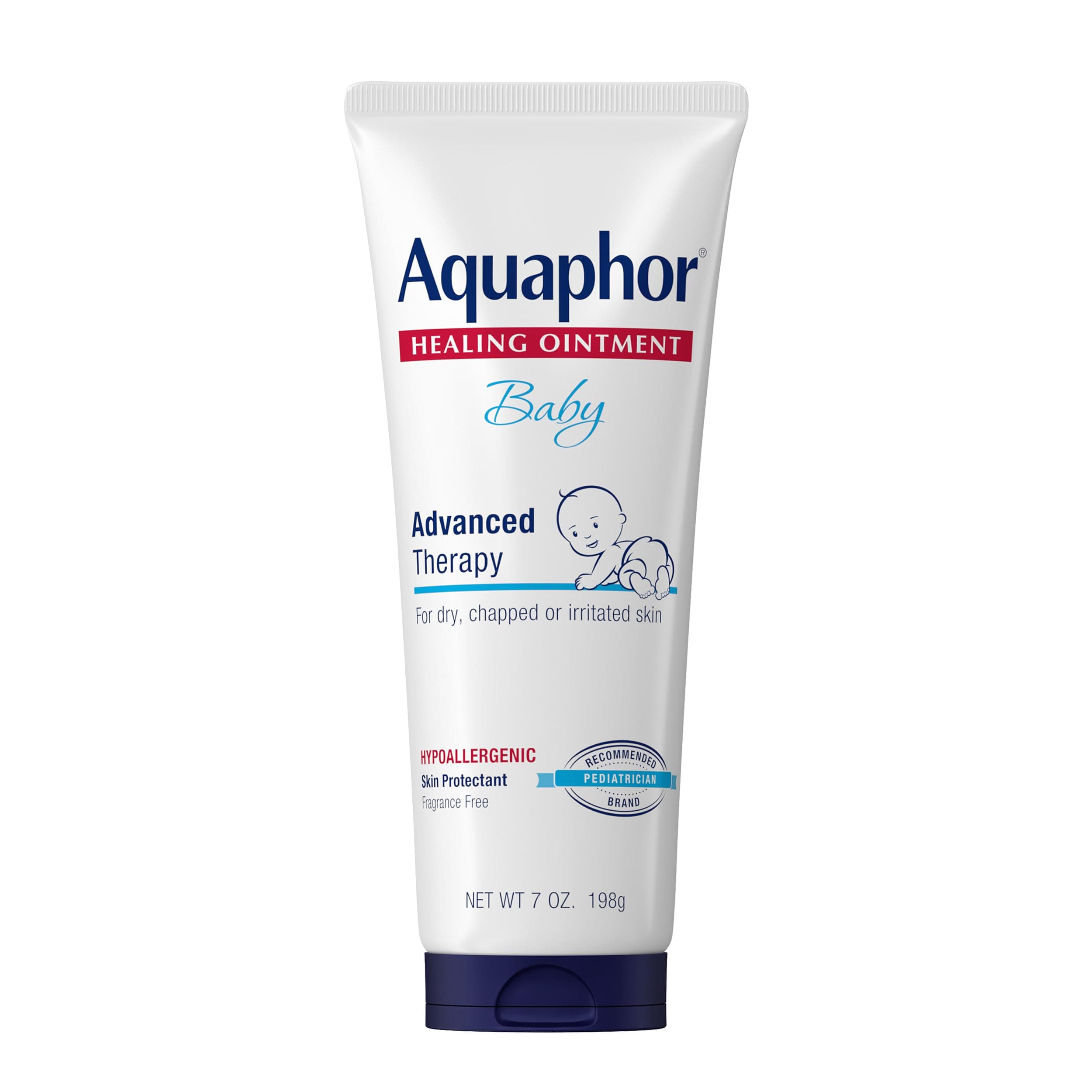 Aquaphor Baby Healing Ointment, Diaper Rash and Dry Skin Protectant, 7 Ounce by Aquaphor