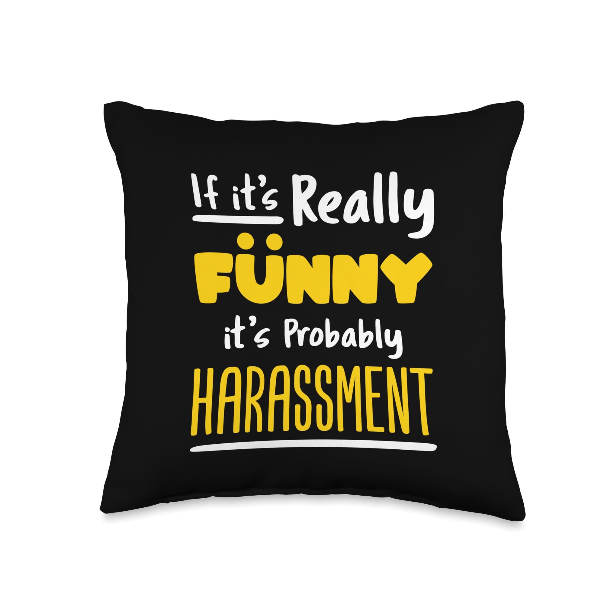 Funny HR Human Resources Throw Pillow