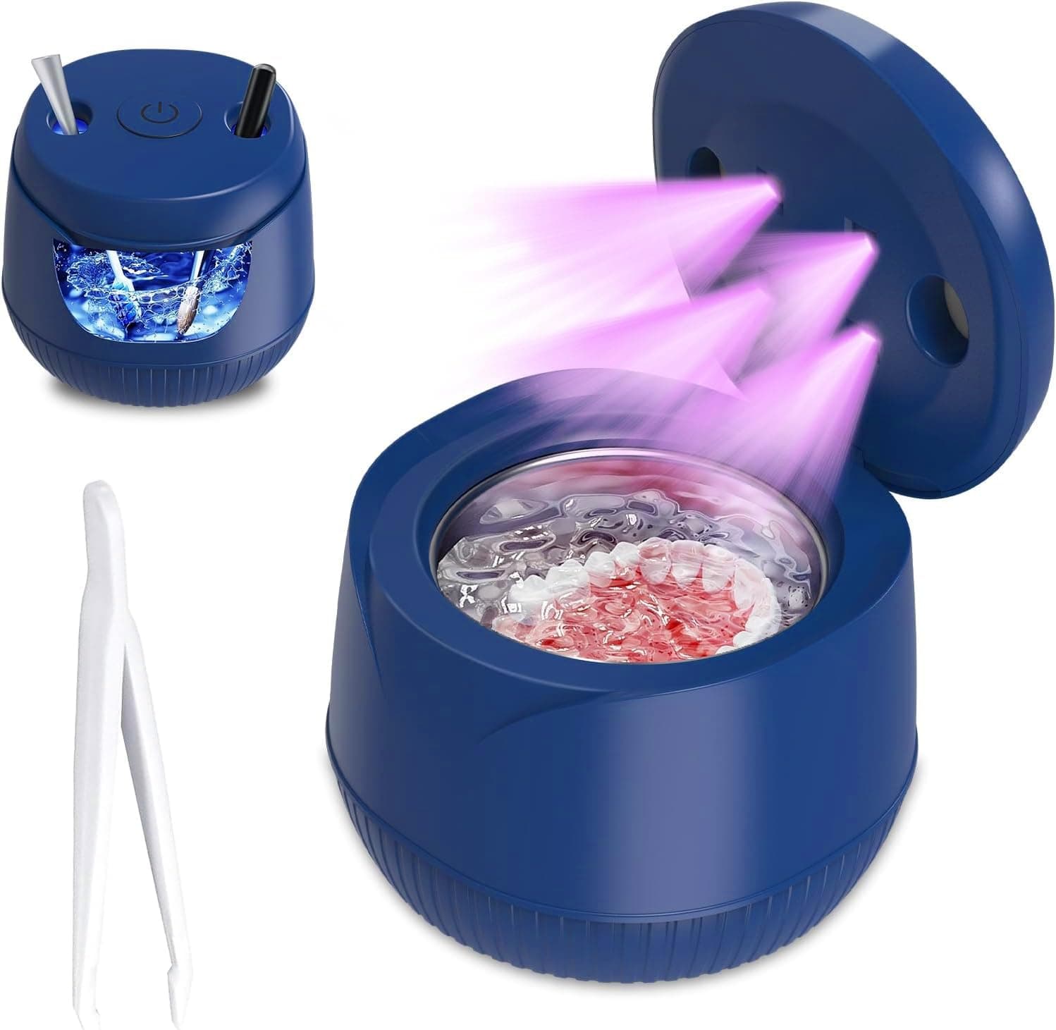 Ultrasonic Retainer Cleaner Machine, Blue