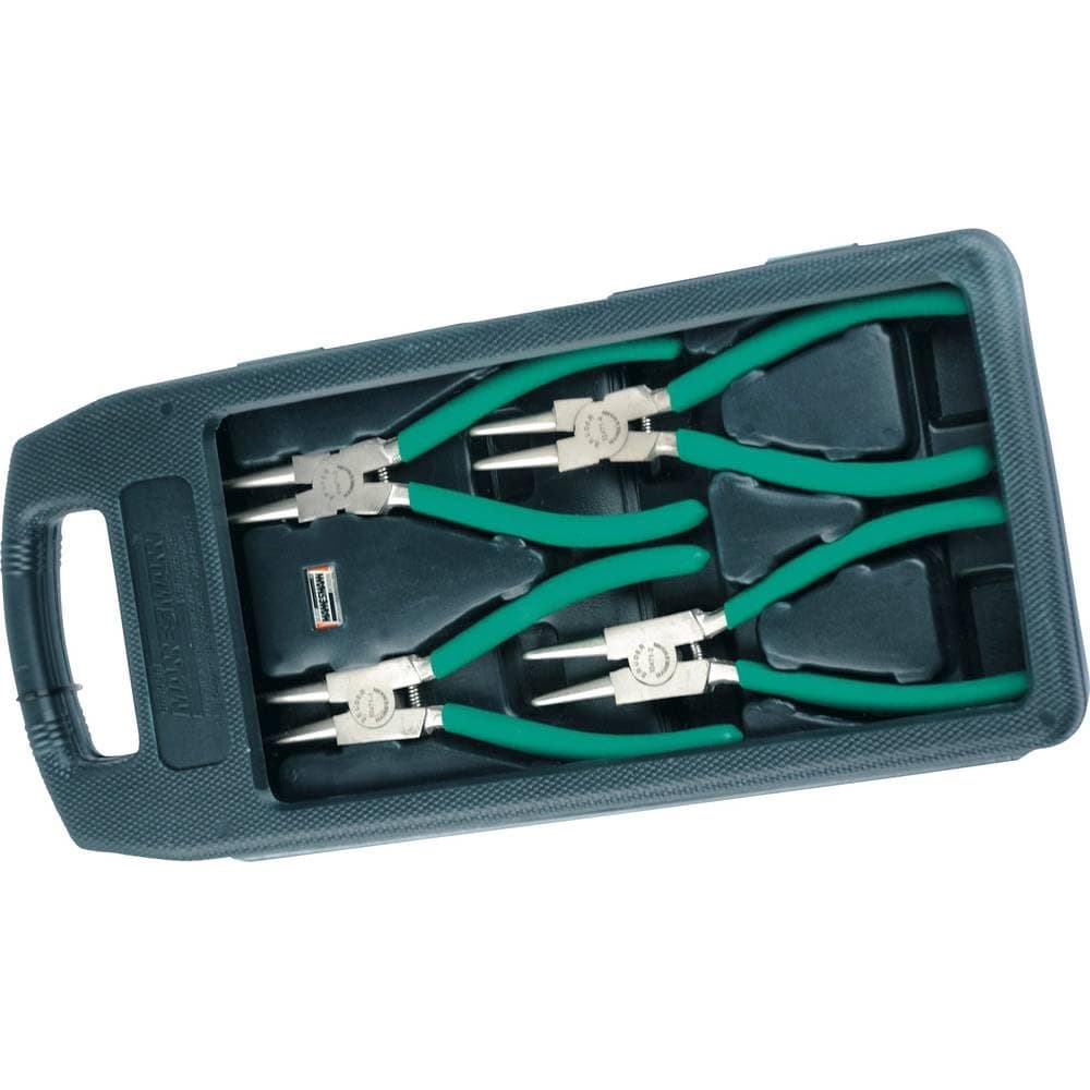 Mannesmann M10471 Snap Ring Pliers Set 4-Piece