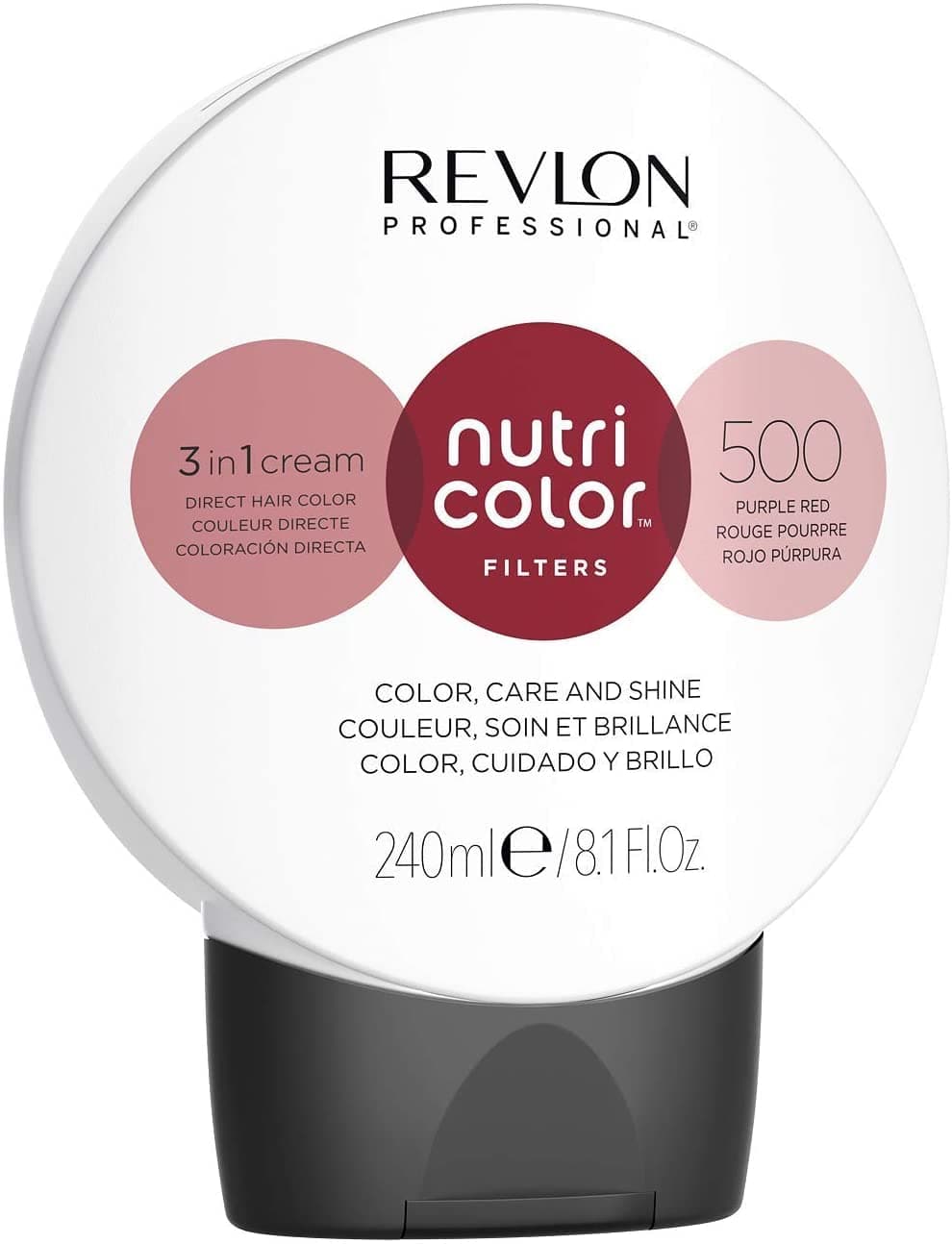Revlon Professional - Nutri Color Filter 3 in 1 Cream 500 Purple Red 240mL