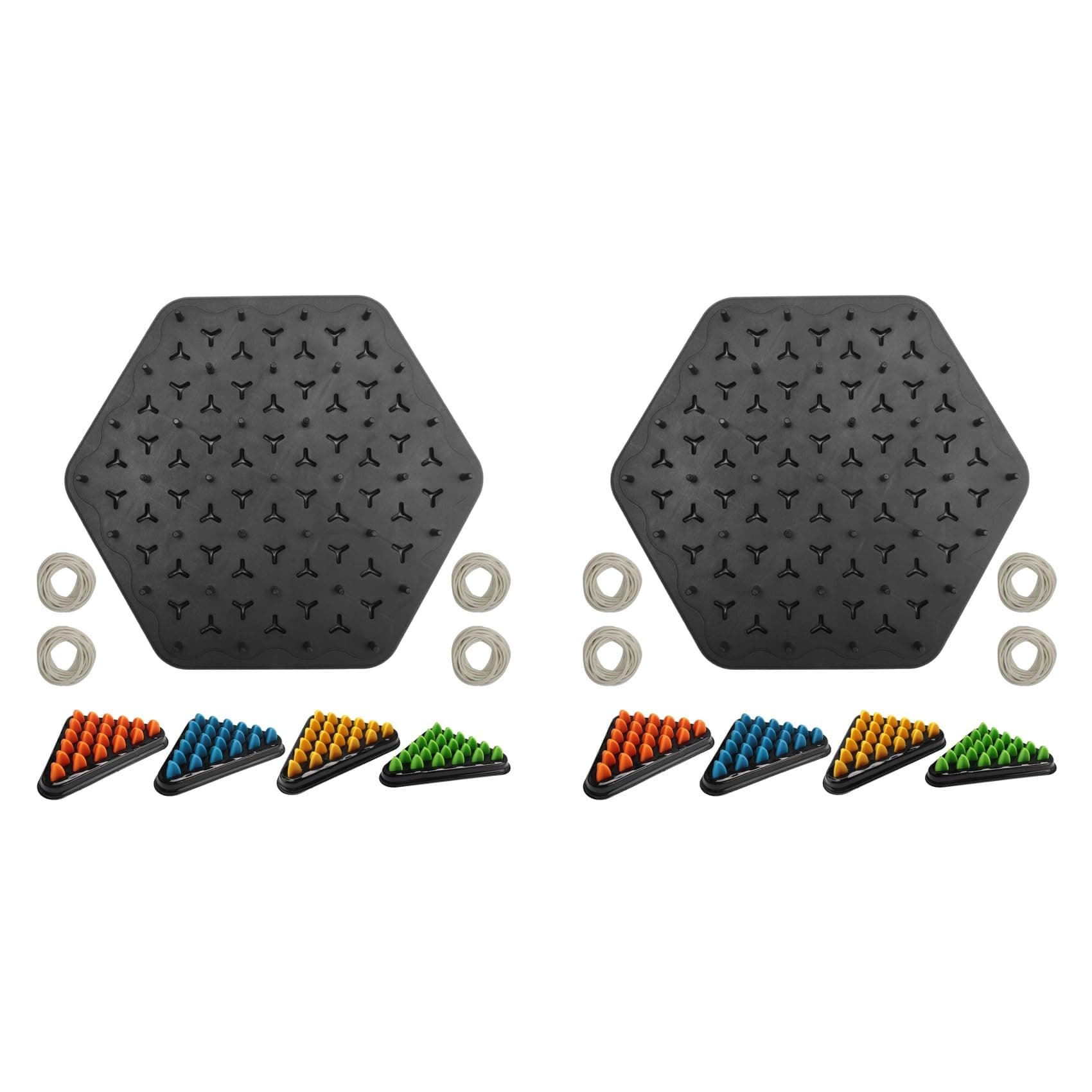 Wuden 2X Geometric Chain Chess Puzzle Triangle Chess Tabletop Game Family Interactive Exercise Thinking Children Logic