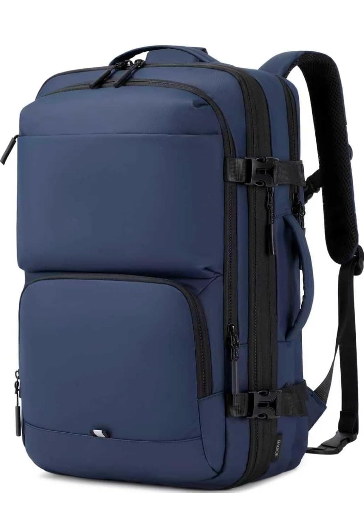 BAGOK Carry On Travel Backpack, 35L-40L Expandable Extra Large Airline Approved,Lightweight Daypack for Men and Women