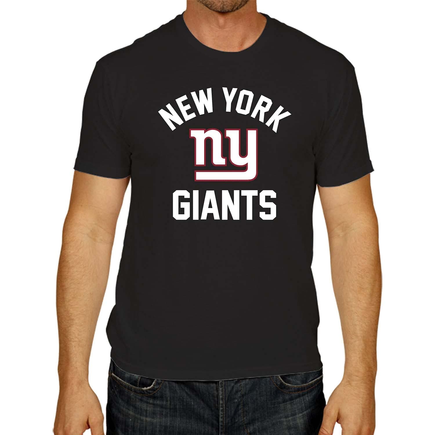 Team Fan Apparel NFL Gameday T-Shirt für Erwachsene, Baumwollmischung, ohne Etikett, semi-tailliert, entfesseln Sie Ihren Teamgeist während des Spieltages, Schwarz, L