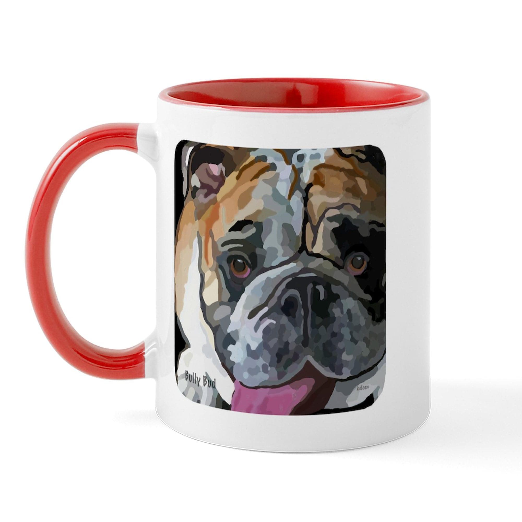 CafePress English Bulldog Face Mug 11 oz (325 ml) Ceramic Coffee Mug