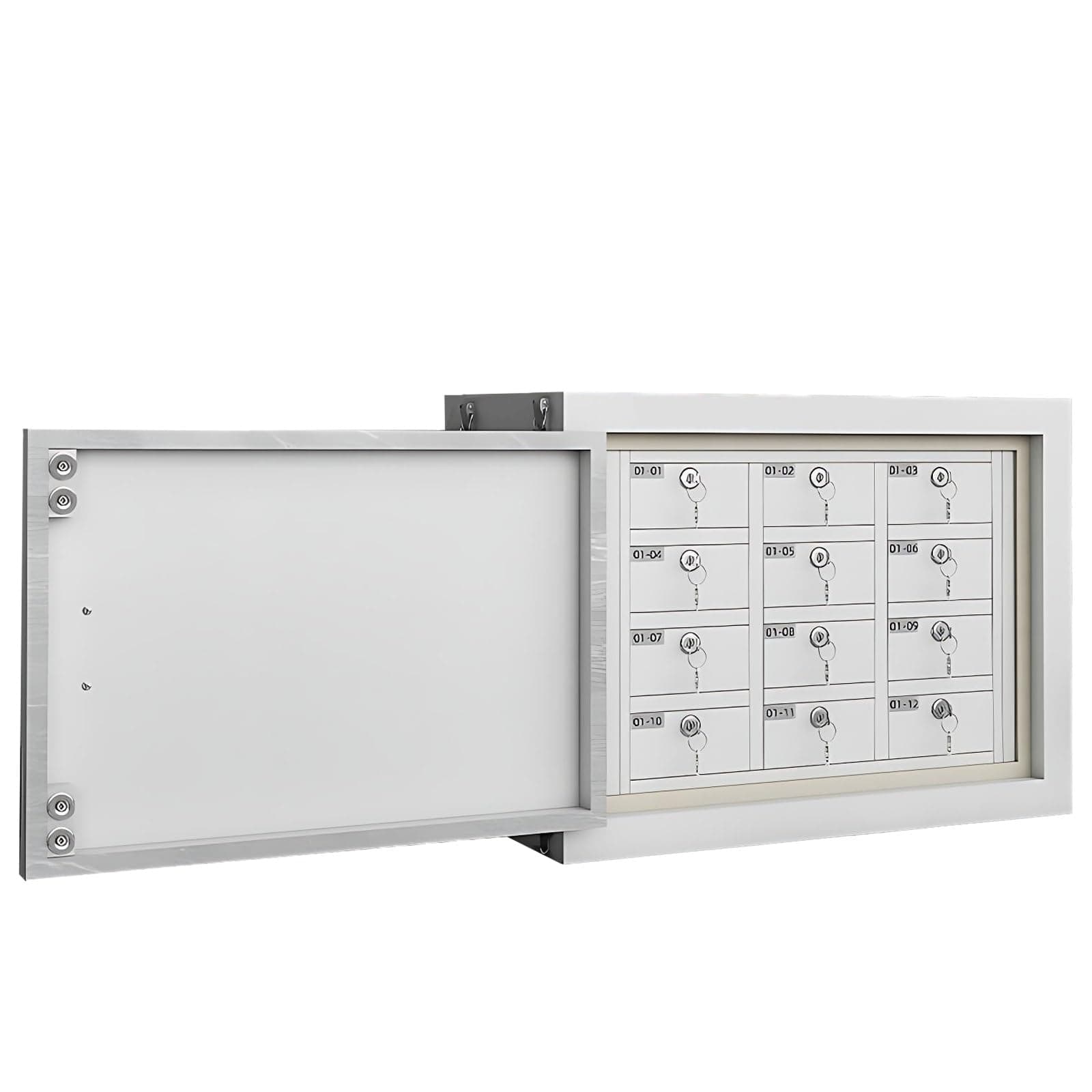 Signal Jammer with Safe Lock&Key, Cell Phone Signal Shielding Cabinet