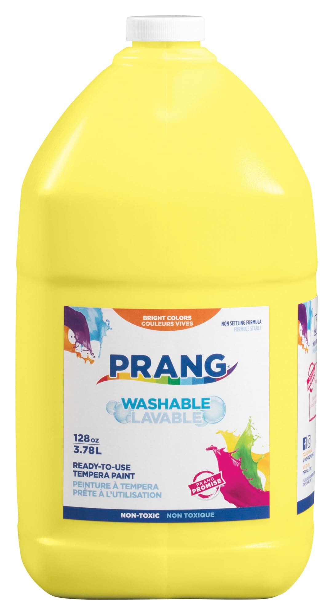 Prang 10603 Prang Washable Paint, Gallon Size, Yellow, 1-Unit