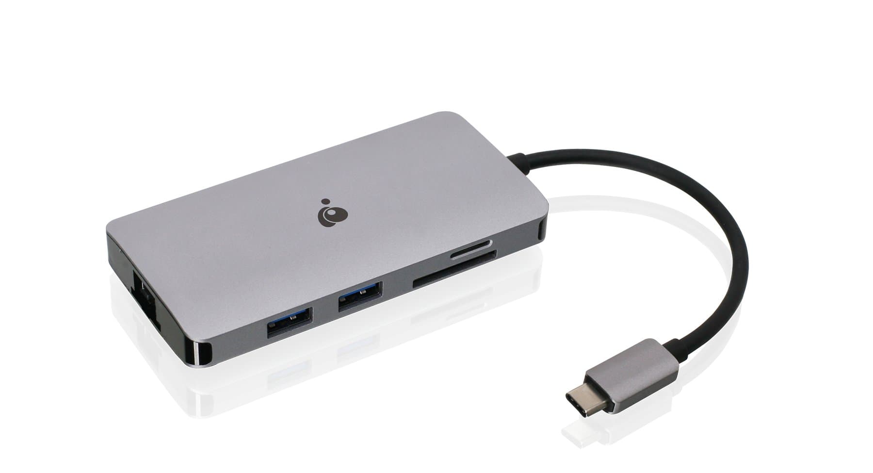 IOGEAR GUD3C06 USB-C Travel Dock with Power Delivery 3.0