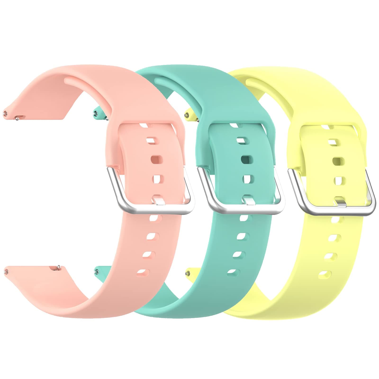 3 Pack Replacement Bands Intended for Garmin Bounce 2/Bounce Smart Watch for Kids, Soft Silicone Adjustable Sport Strap Wristband for Garmin Bounce Kids Smart Watch (3 Pack B)