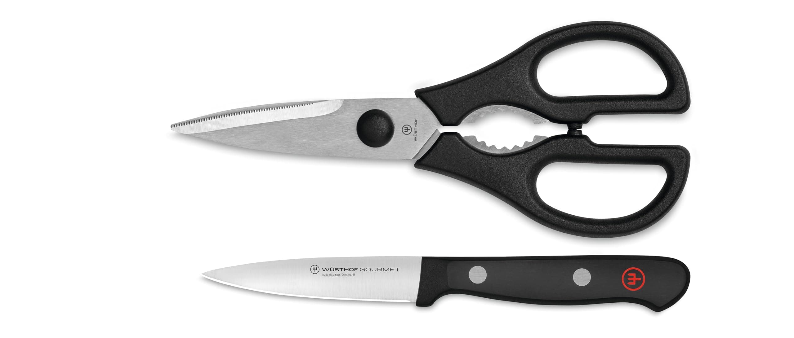 Wusthof Kitchen Take Apart Shear and Pairing Knife Combo Set