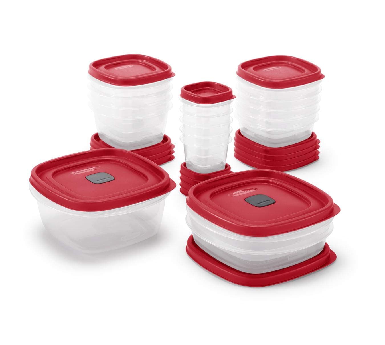 Rubbermaid 2066488 Easy Find Lids 17 Piece Storage Containers BPA Free