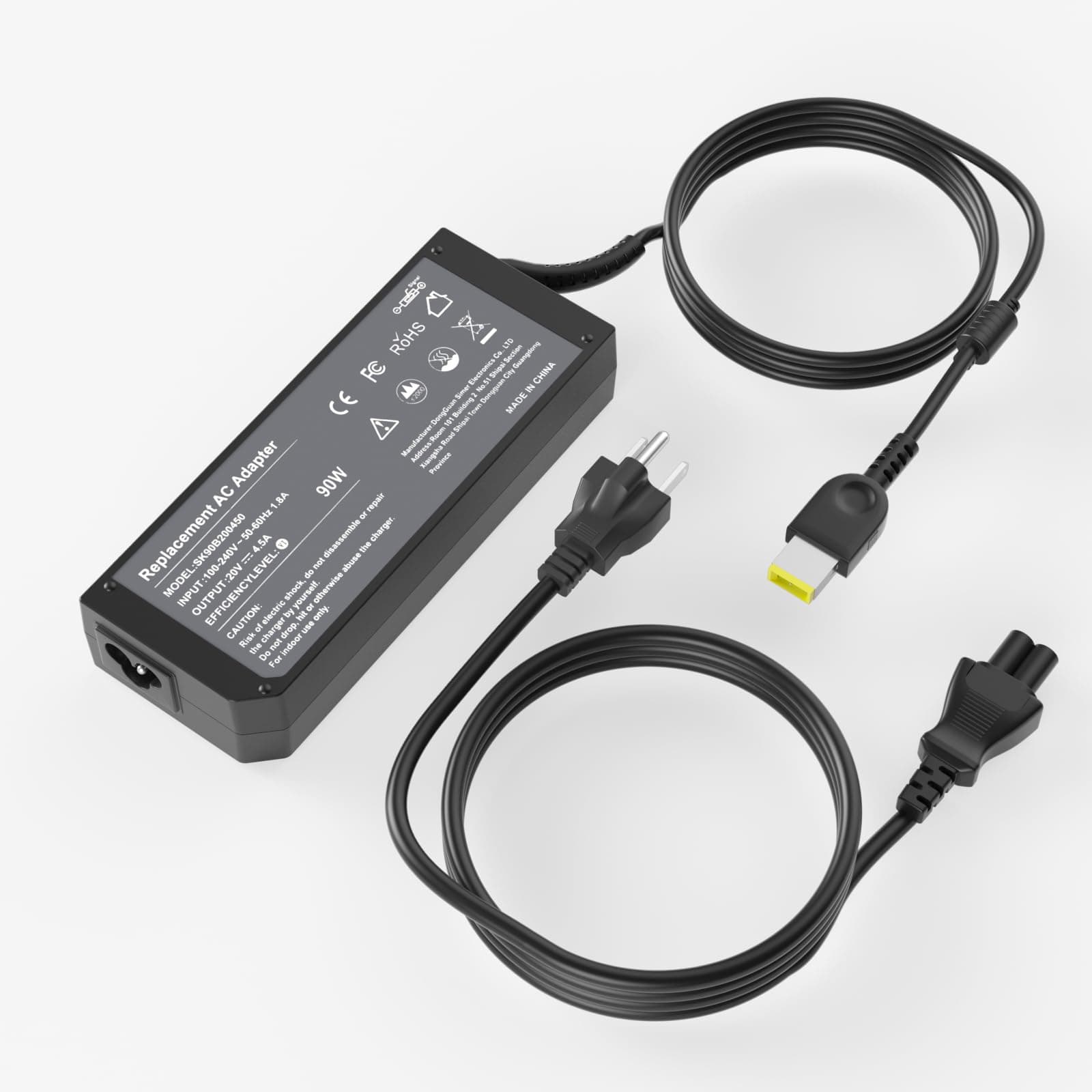 90W AC Power Supply for Lenovo Thinkcentre Tiny Desktop Computer