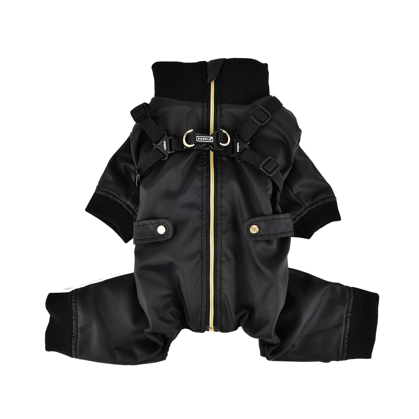 Puppia Garnet Jumpsuit - Black - X-Large