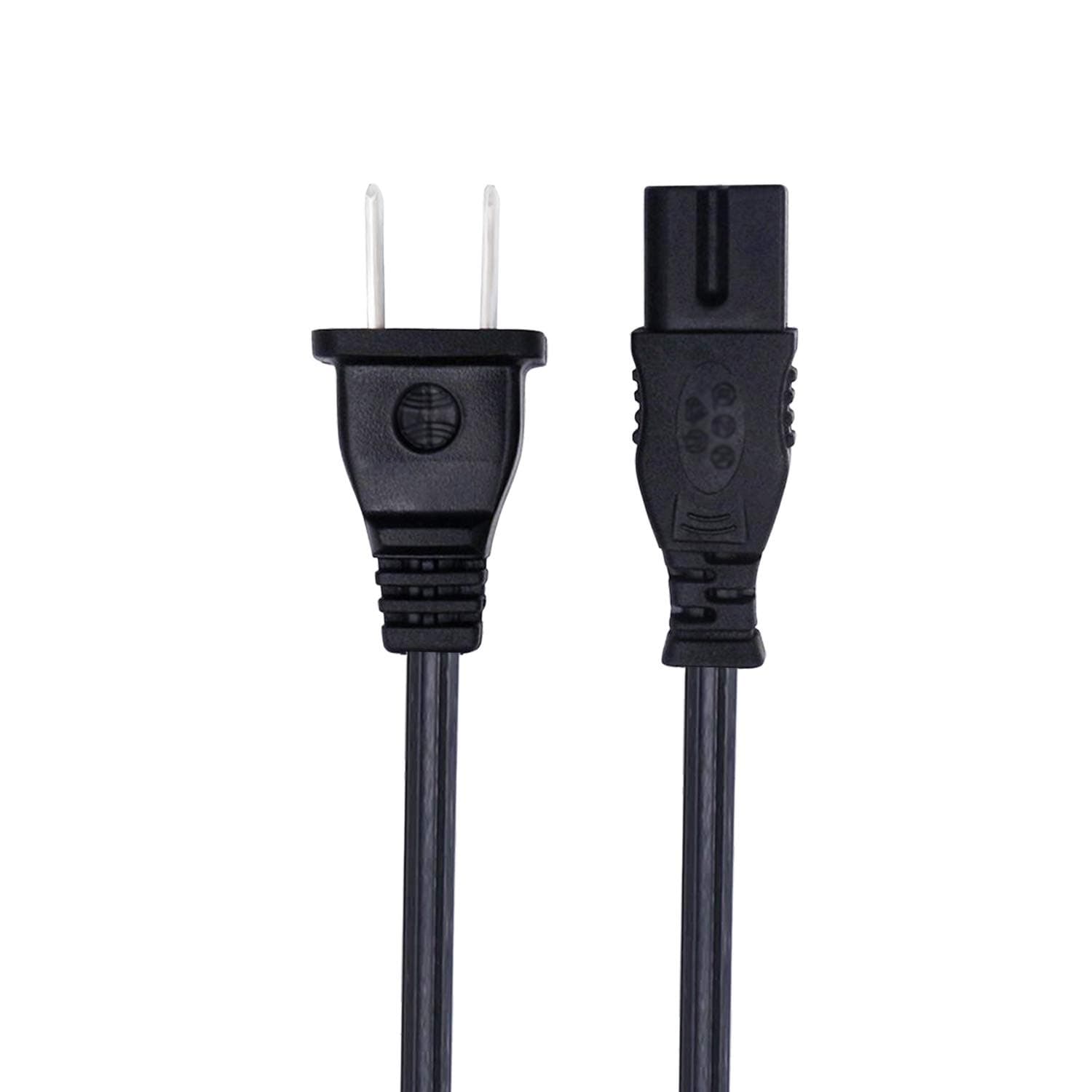 UL Listed 8ft AC Power Cord for Bose Wave Music System IV III,Soundtouch IV Music System Power Cord 2 Prong AC Cable Replacement