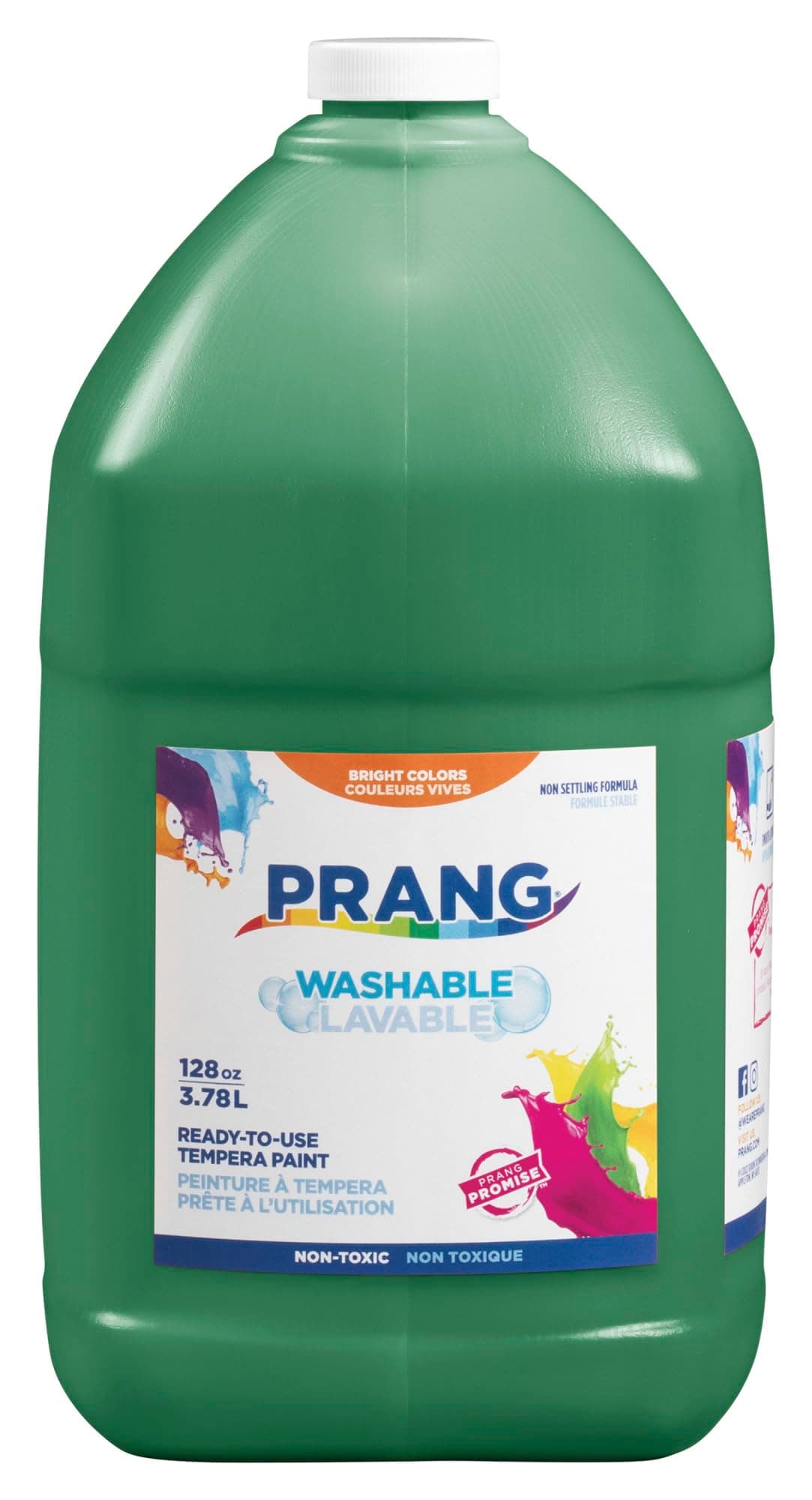 Prang 10604 Prang Washable Paint, Gallon Size, Green, 1 Unit