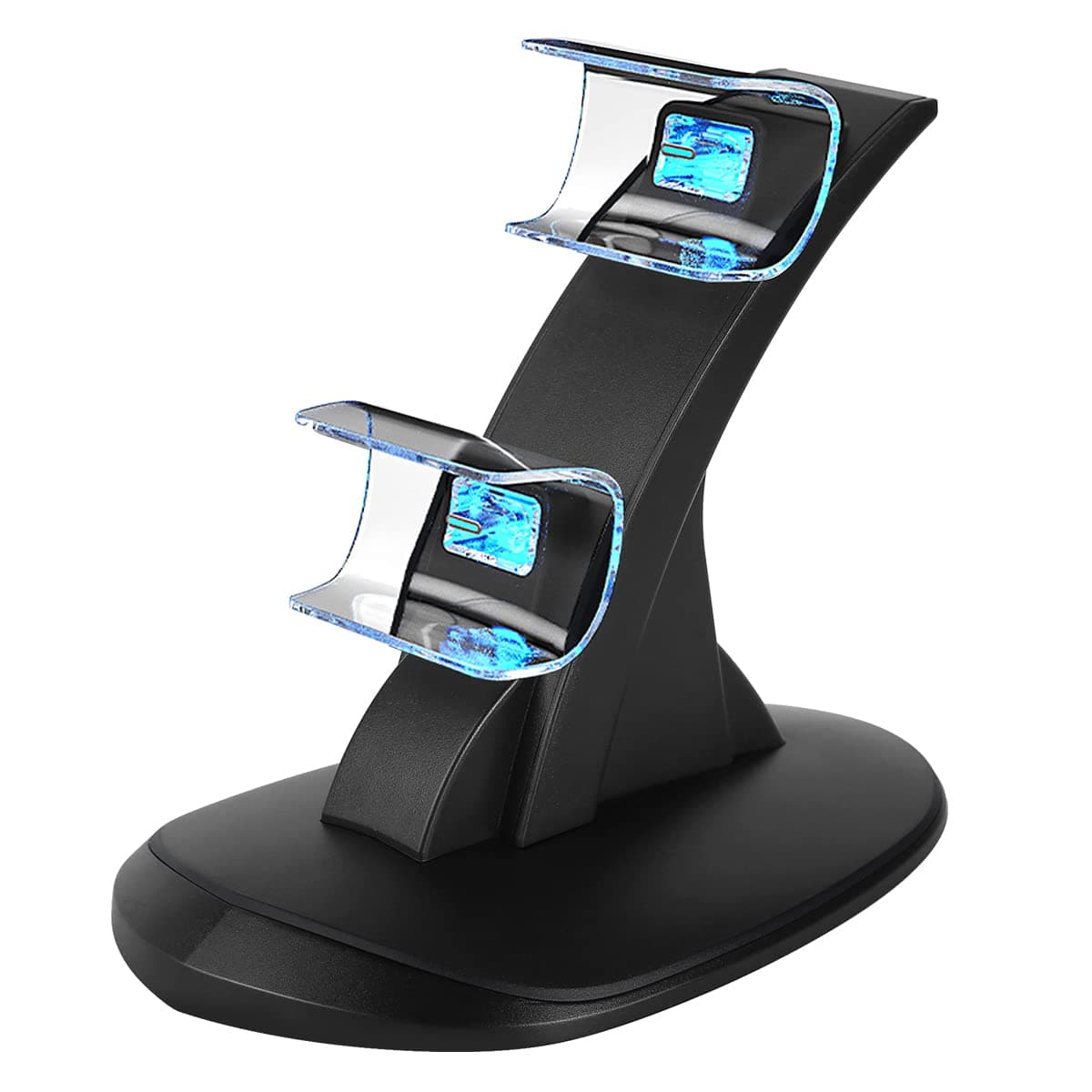 PS5 Controller Charger Station, PS5 Charging Station, Dual Controller Charging Stand for Playstation 5, IC Protection, Fast Charging Docking Station with Type-C Charging Cable