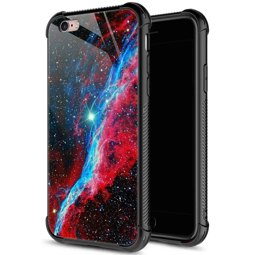 ZHEGAILIAN for iPhone 6 Plus Case, Military-Grade Protection, All-Around Shockproof Corners, Anti-Scratch Phone Case for iPhone 6 Plus, Starry Sky