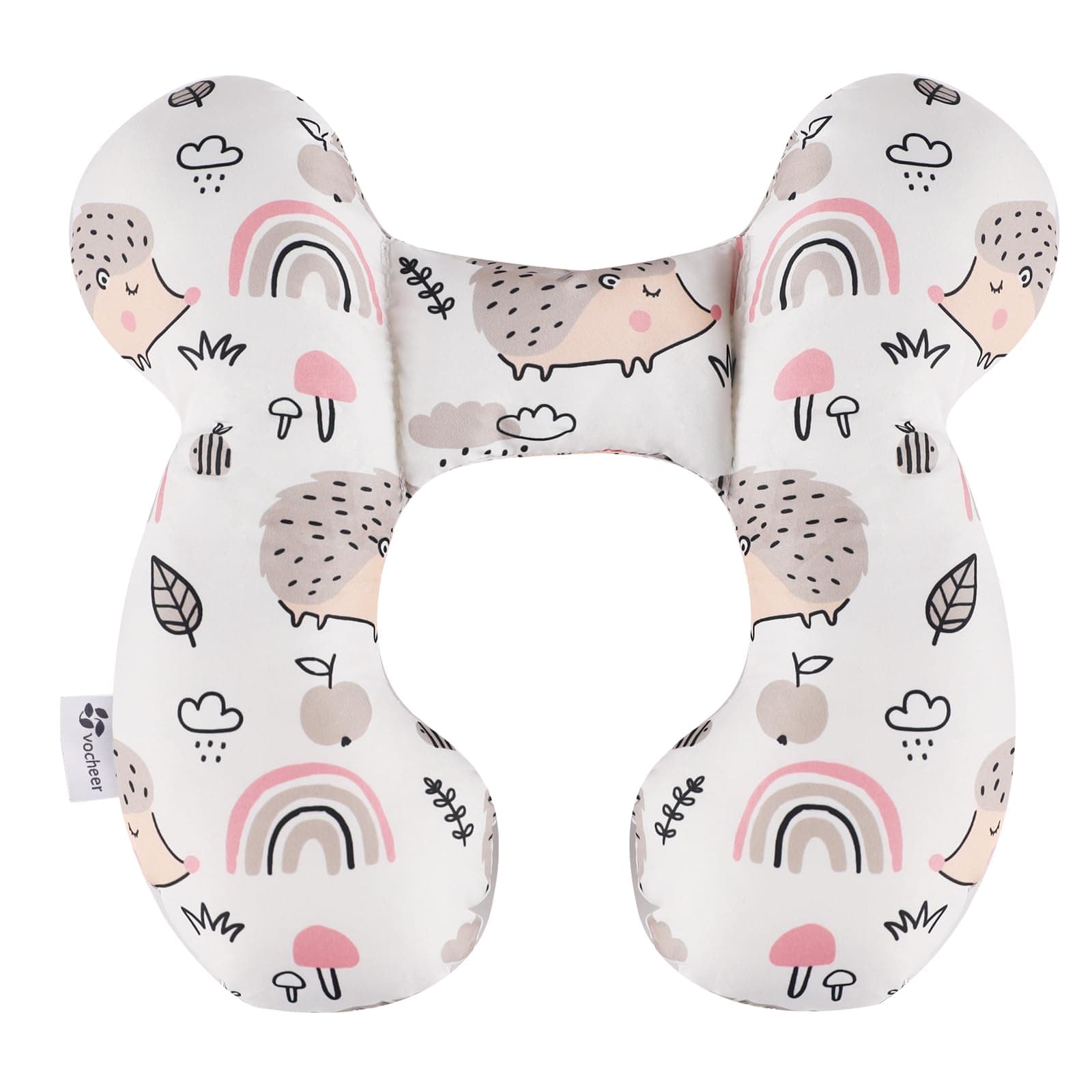 vocheer Baby Neck Pillow for Car Seat, Head and Neck Support for Infant