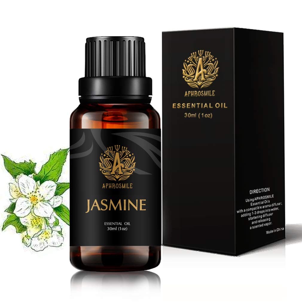 Aphrosmile Jasmine Essential Oil 30ml for Home & Diffuser