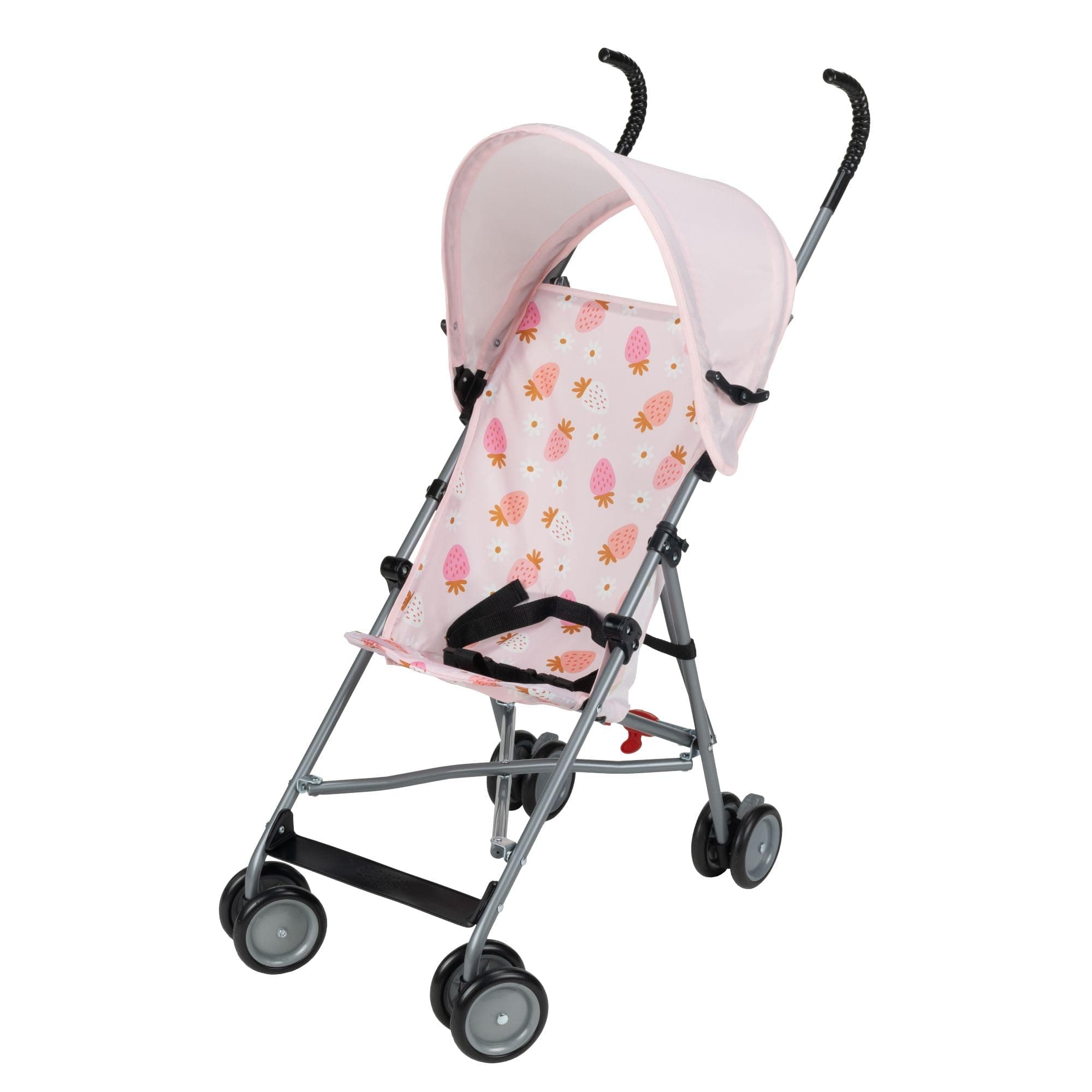 Cosco Umbrella Stroller with Canopy, Berry Pink